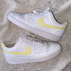 Nike Court Vision Low Sneakers Yellow